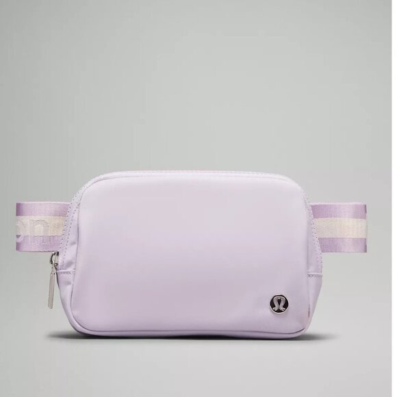 lululemon athletica Handbags - NWT Lululemon Everywhere Beltbag 1L *Wordmark - Lilac Ether/White Opal/White